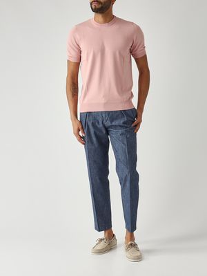 2. Maglia uomo in cotone organico Rosa