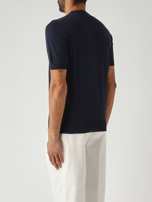 4. Maglia uomo in cotone organico Navy