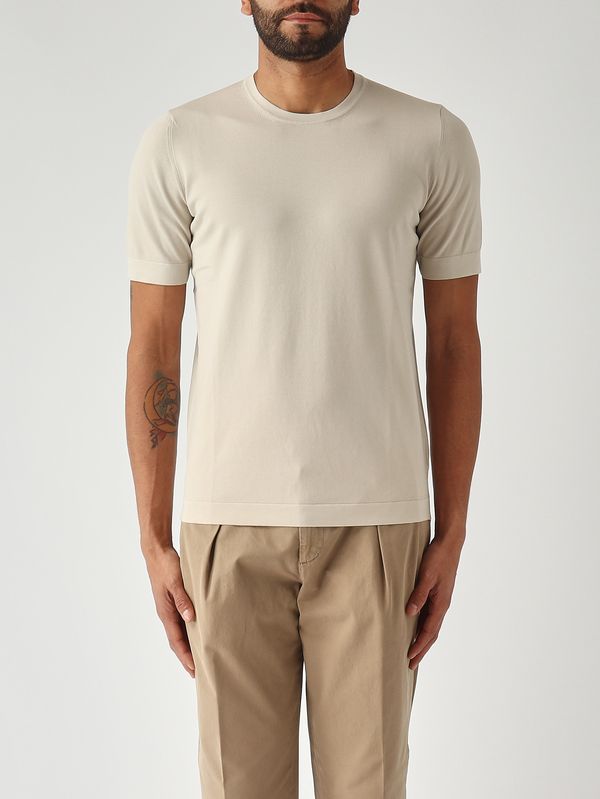 1. Camiseta de hombre de algodón orgánico Masilla Gran Sasso 4316821820