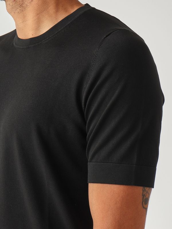 5. Maglia uomo in cotone organico Nero Gran Sasso 4316821820