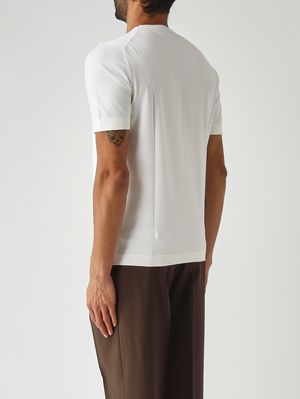 4. T-shirt homme en coton biologique Blanc