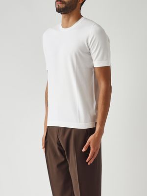3. T-shirt homme en coton biologique Blanc