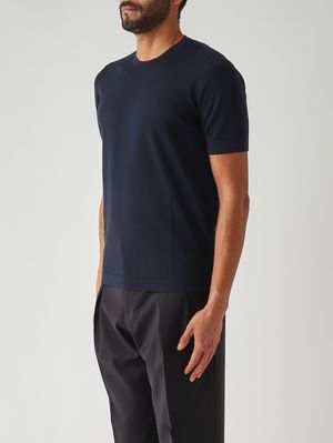 3. Maglia uomo in cotone organico Navy