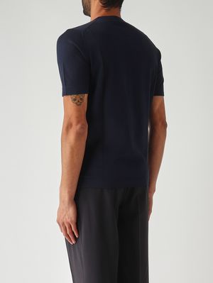 4. Maglia uomo in cotone organico Navy