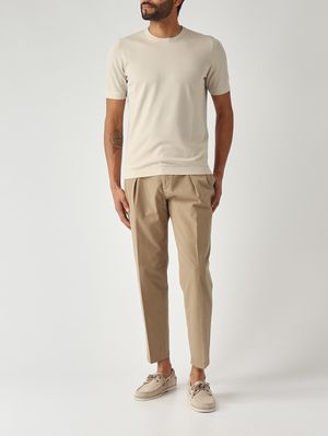 2. Camiseta de hombre de algodón orgánico Masilla