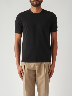1. Maglia uomo in cotone organico Nero