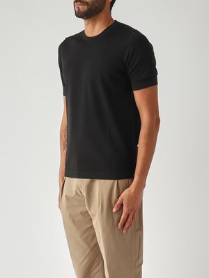 3. Maglia uomo in cotone organico Nero