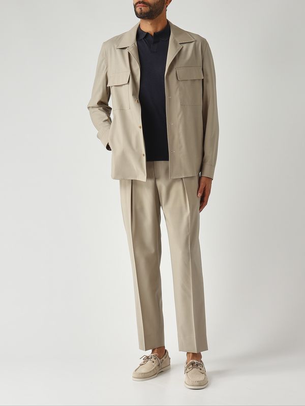 2. Polo uomo in seta Navy Gran Sasso 4312923503