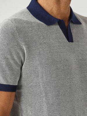 5. Herren-Polohemd aus Bio-Baumwolle Blau