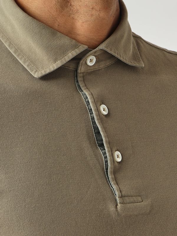 5. Men's organic cotton polo shirt Persimmon Gran Sasso 6018779048