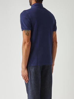 4. Polo uomo in cotone organico Royal