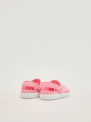 3. Zueco de goma para niño Rosa
