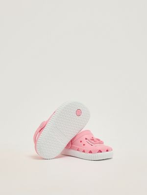 4. Zueco de goma para niño Rosa