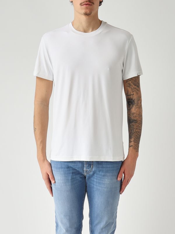 Herren-T-Shirt aus Stretch-Nylon Weiß Colmar