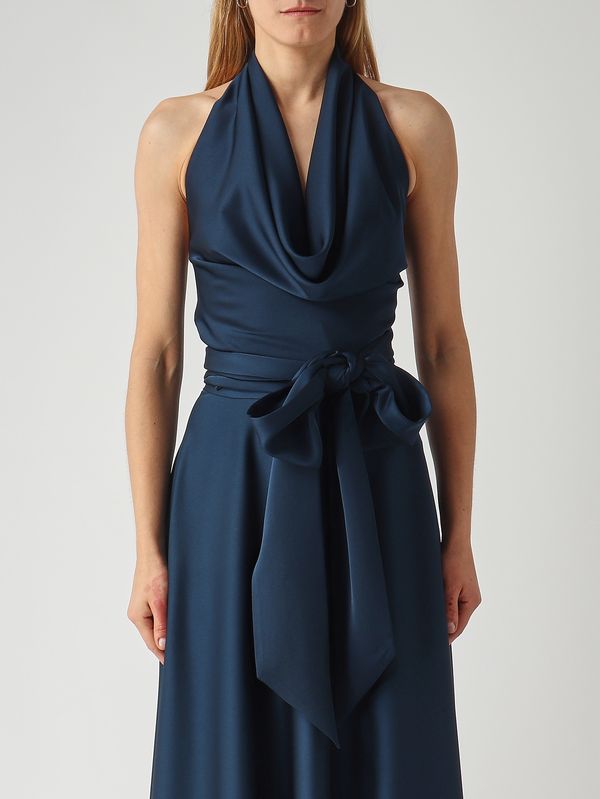 1. Damen-Cappuccio aus satiniertem Stoff Ottanio Giada Curti gcr26ta165
