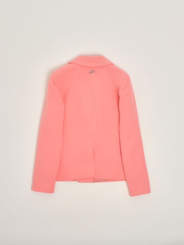 2. Giacca bambina in crepe Corallo Liu Jo ga6011t7896