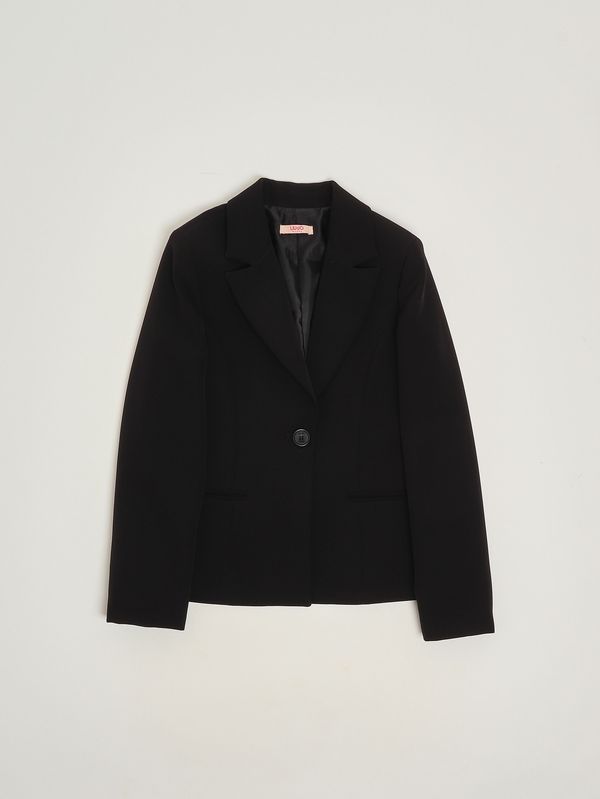 Veste en crêpe pour fille Noir Liu Jo