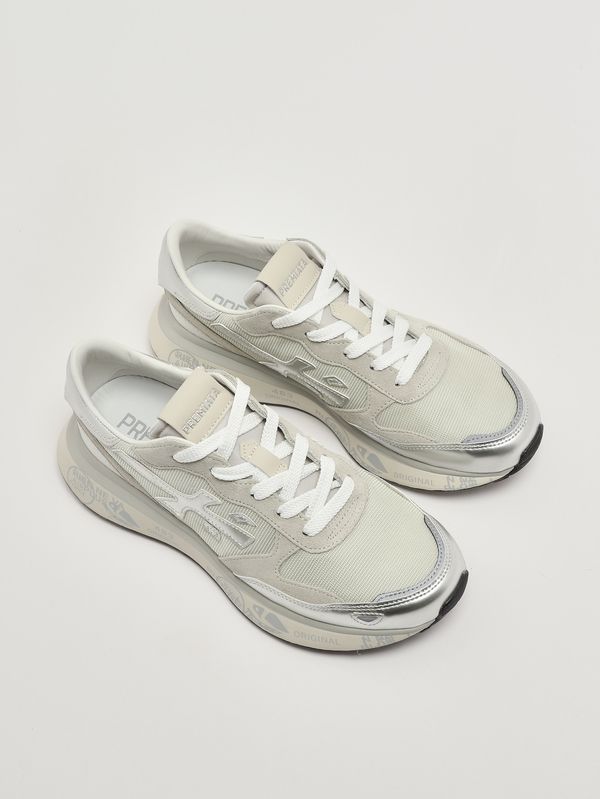 2. Damen-Sneaker Lauryn 7484 aus Leder und Mesh Eis Premiata lauryn7482