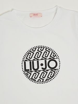 3. T-shirt en coton pour fille Blanc