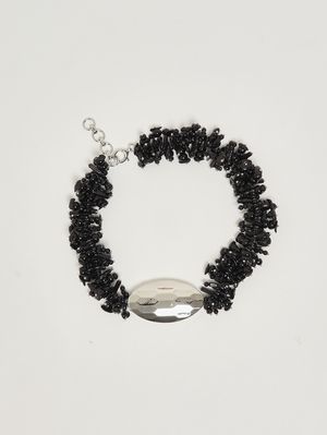 1. Collier pour femme Minerva avec perles Noir