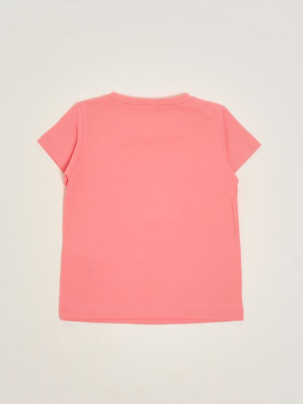 2. Mädchen-T-Shirt aus Baumwolle Rosa Liu Jo ka6088js003