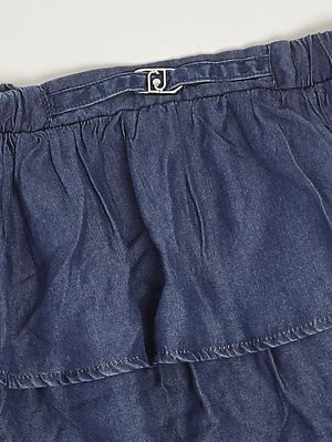 3. Jeansrock für Mädchen Denimblau