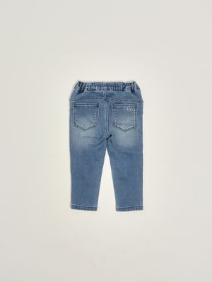 2. Vaqueros para bebé niña Betty Divine de denim de algodón elástico Denim claro