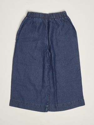 2. Mädchenjeans aus Lyocell Dunkler Denim
