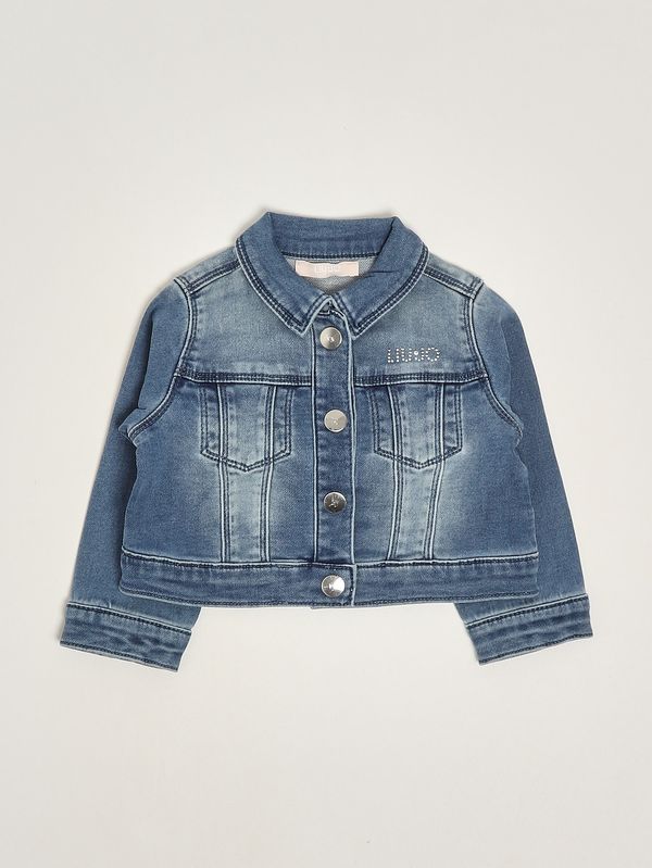 1. Giacca neonata in denim stretch Blu Denim Liu Jo ha6024d5046
