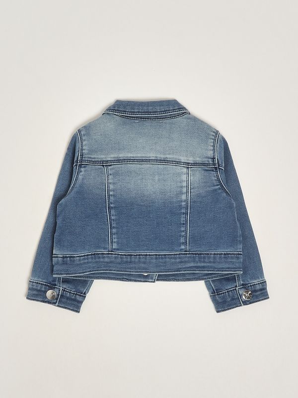 2. Giacca neonata in denim stretch Blu Denim Liu Jo ha6024d5046