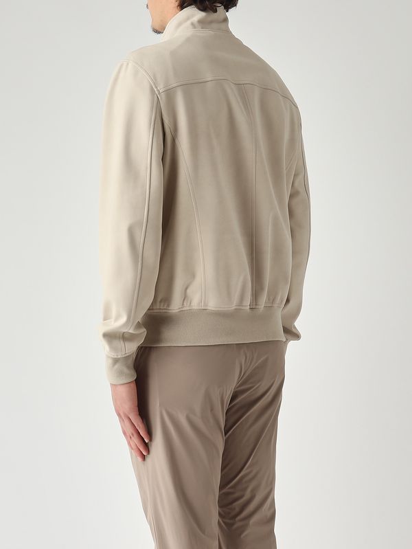 4. Veste homme Fox en cuir nubuck mastic Volfagli fox18