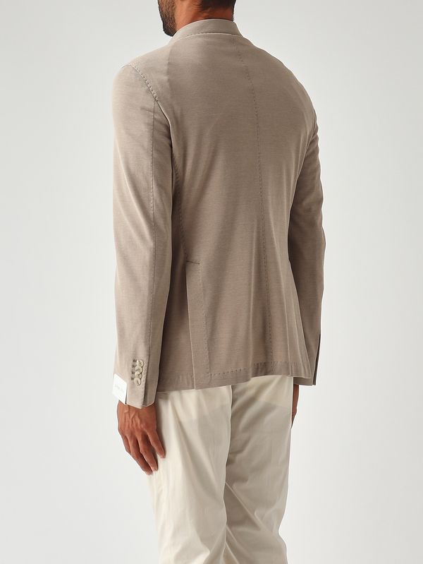 4. Men's cotton blazer Taupe L.B.M. 1911 281365202