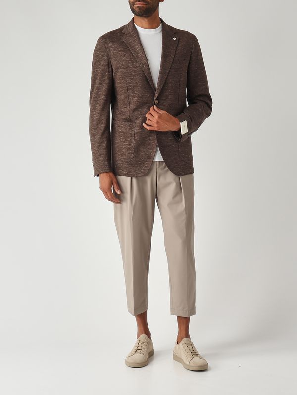 2. Blazer uomo in cotone e lino Moro L.B.M. 1911 281765204