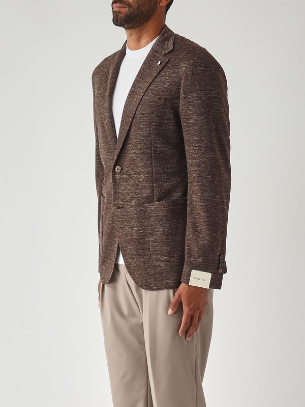 3. Blazer uomo in cotone e lino Moro L.B.M. 1911 281765204