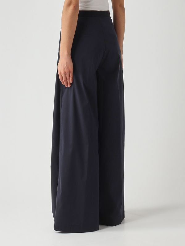 4. Pantalone donna Ilaria in misto cotone stretch Notte Liviana Conti l6sk87