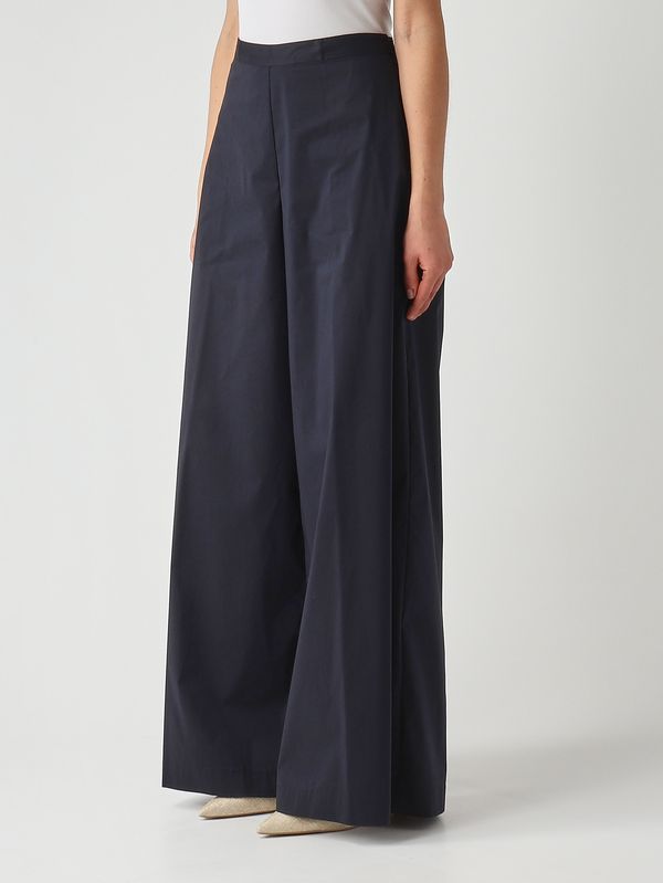3. Pantalone donna Ilaria in misto cotone stretch Notte Liviana Conti l6sk87