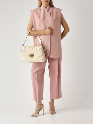 2. Gilet femme en viscose Poussière de rose