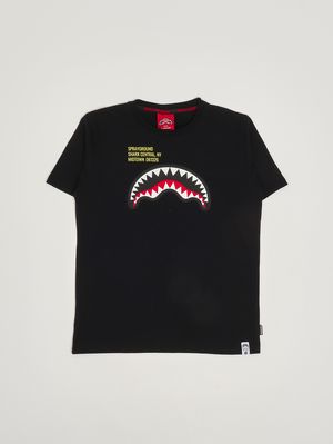 1. Kids' cotton t-shirt Black