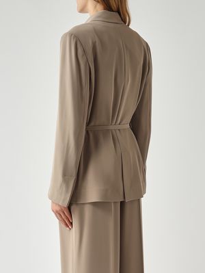 4. Giacca donna in cady Tortora