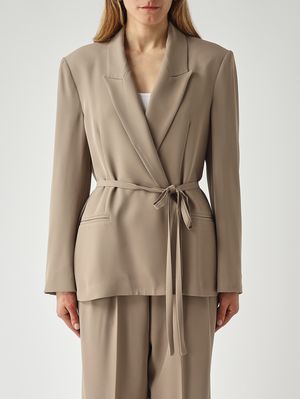 1. Giacca donna in cady Tortora