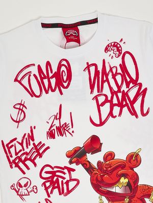 3. Kids' cotton t-shirt White