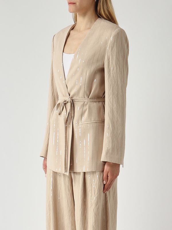 3. Women's viscose-blend jacket Sand Meimeij m6paf1