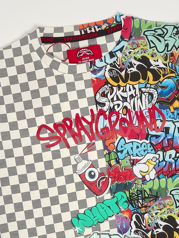 3. T-shirt enfant en coton Multicolore Sprayground spy1407