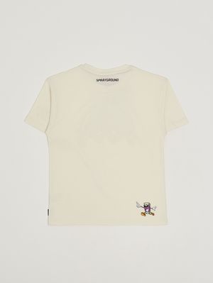 2. Camiseta de algodón para niño Marfil