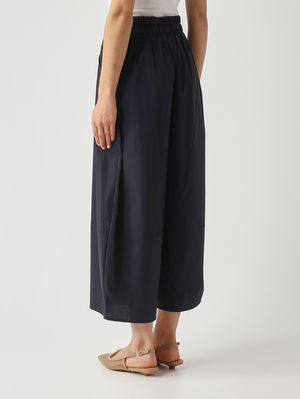 4. Women's cotton trousers Midnight Blue