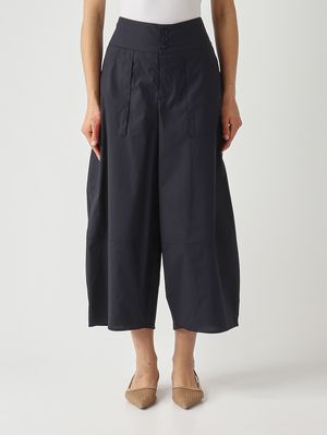1. Women's cotton trousers Midnight Blue