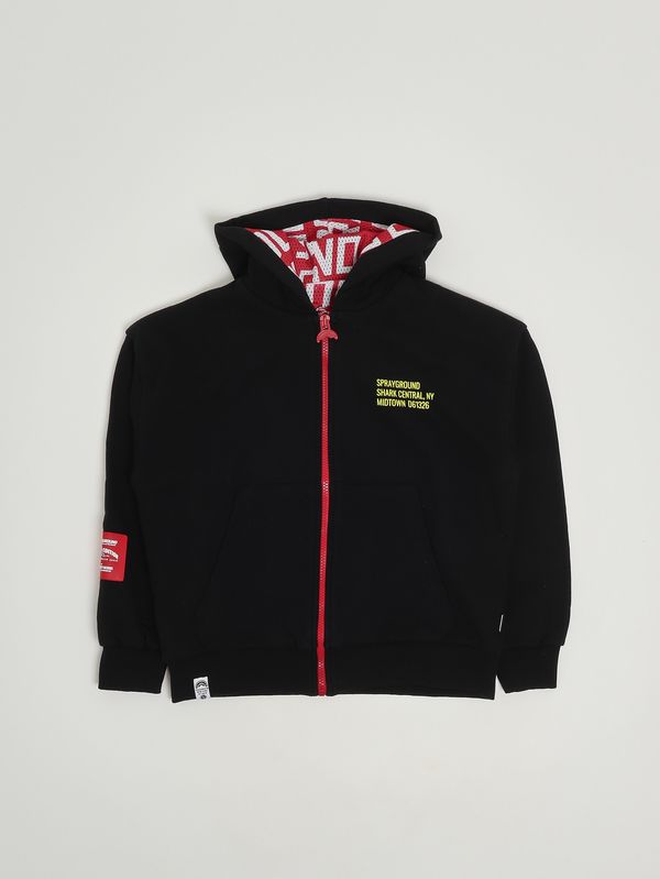 1. Sudadera de algodón para niño Negro Sprayground spy1385