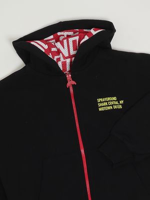 3. Sudadera de algodón para niño Negro