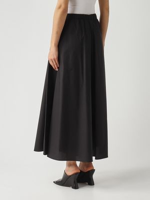 4. Pantalon femme en coton Noir