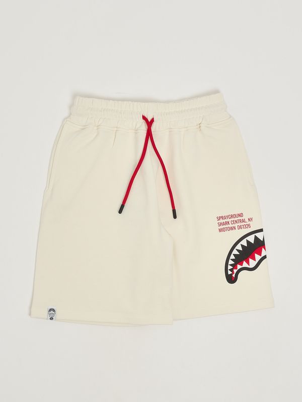 1. Kinder-Sweatshorts Weiß Sprayground spy1388e